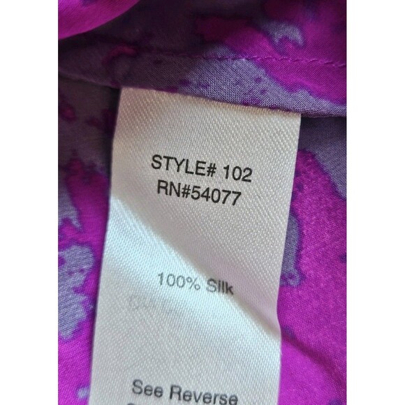 Cabi Tank Fit to Be Tied 100% Silk Cowl Neck Women’s Sleeveless Sz M #102 NEW - Picture 8 of 9